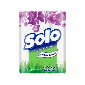 Solo Havlu Kağıt 12 li