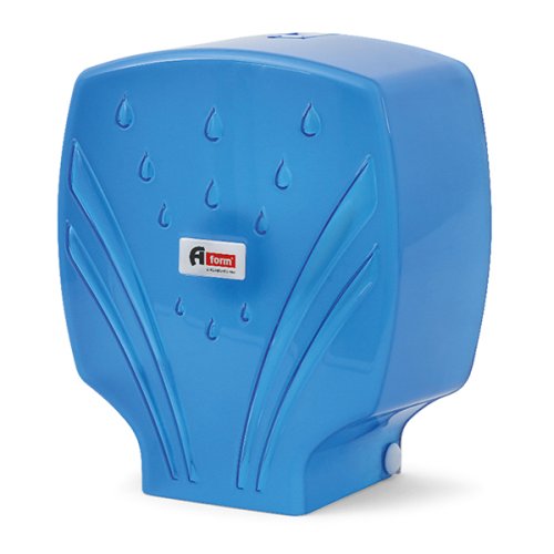 A Form Mini Jumbo Tuvalet Kağıdı Dispenseri Şeffaf Mavi